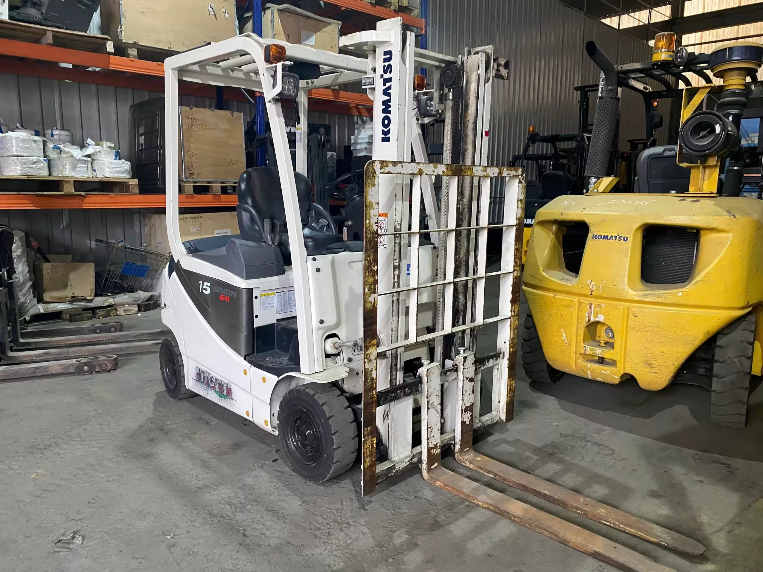 중고 전동 지게차 KOMATSU 1.5T