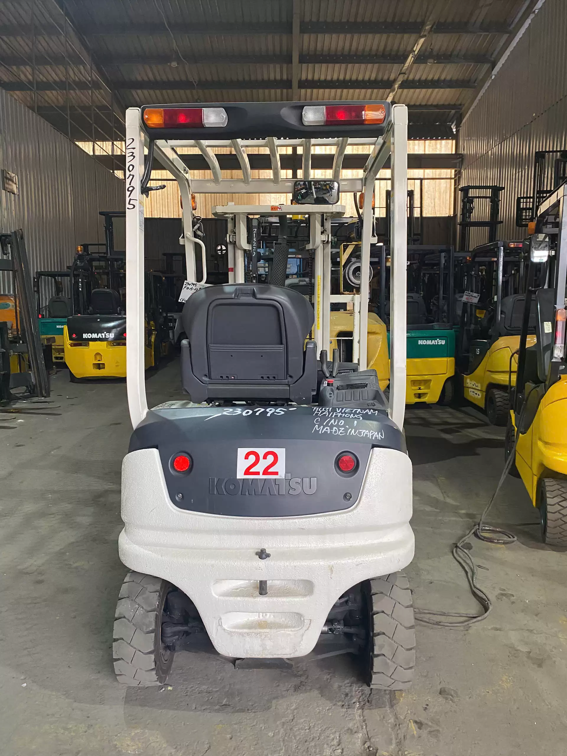 중고 전동 지게차 KOMATSU 1.5T