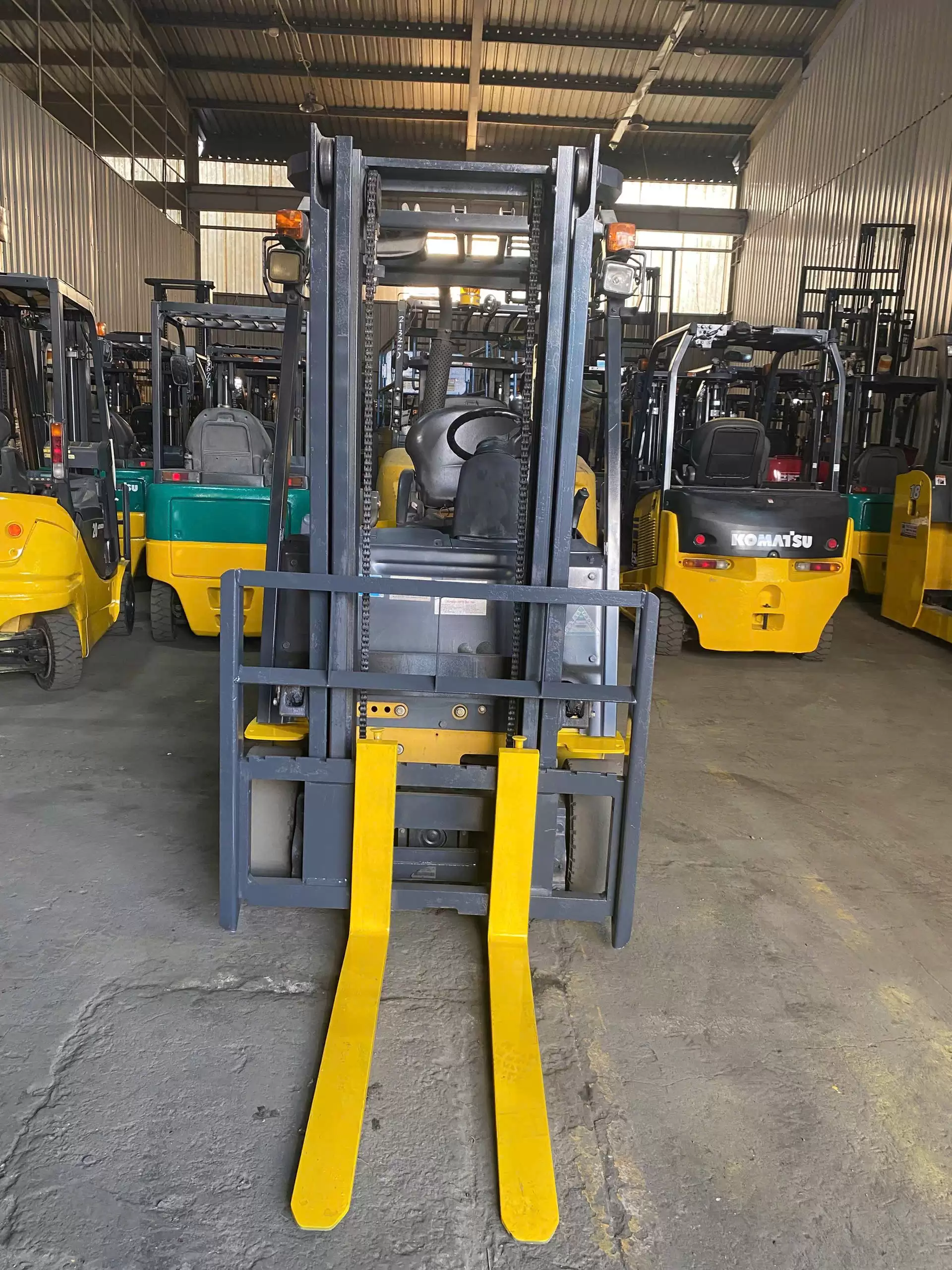중고 전동 지게차 1.5T KOMATSU