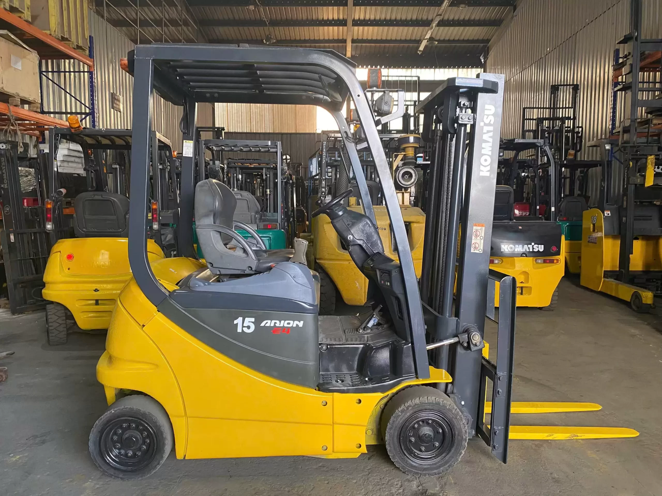 중고 전동 지게차 1.5T KOMATSU