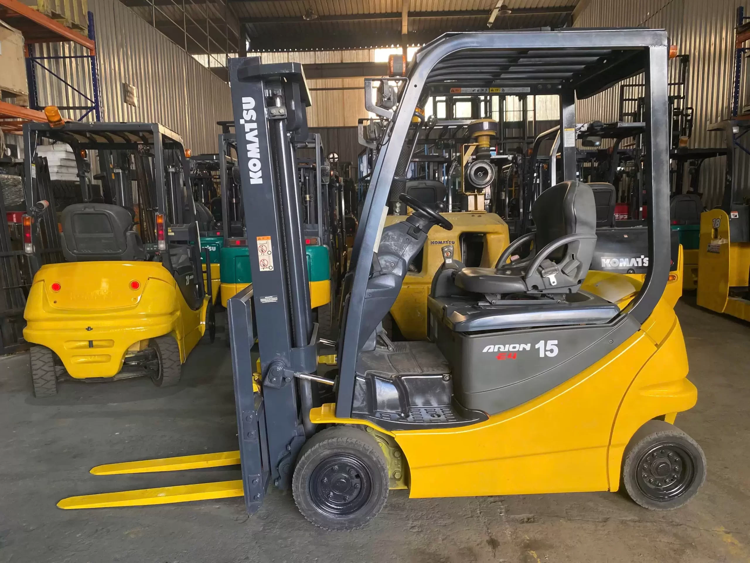 중고 전동 지게차 1.5T KOMATSU