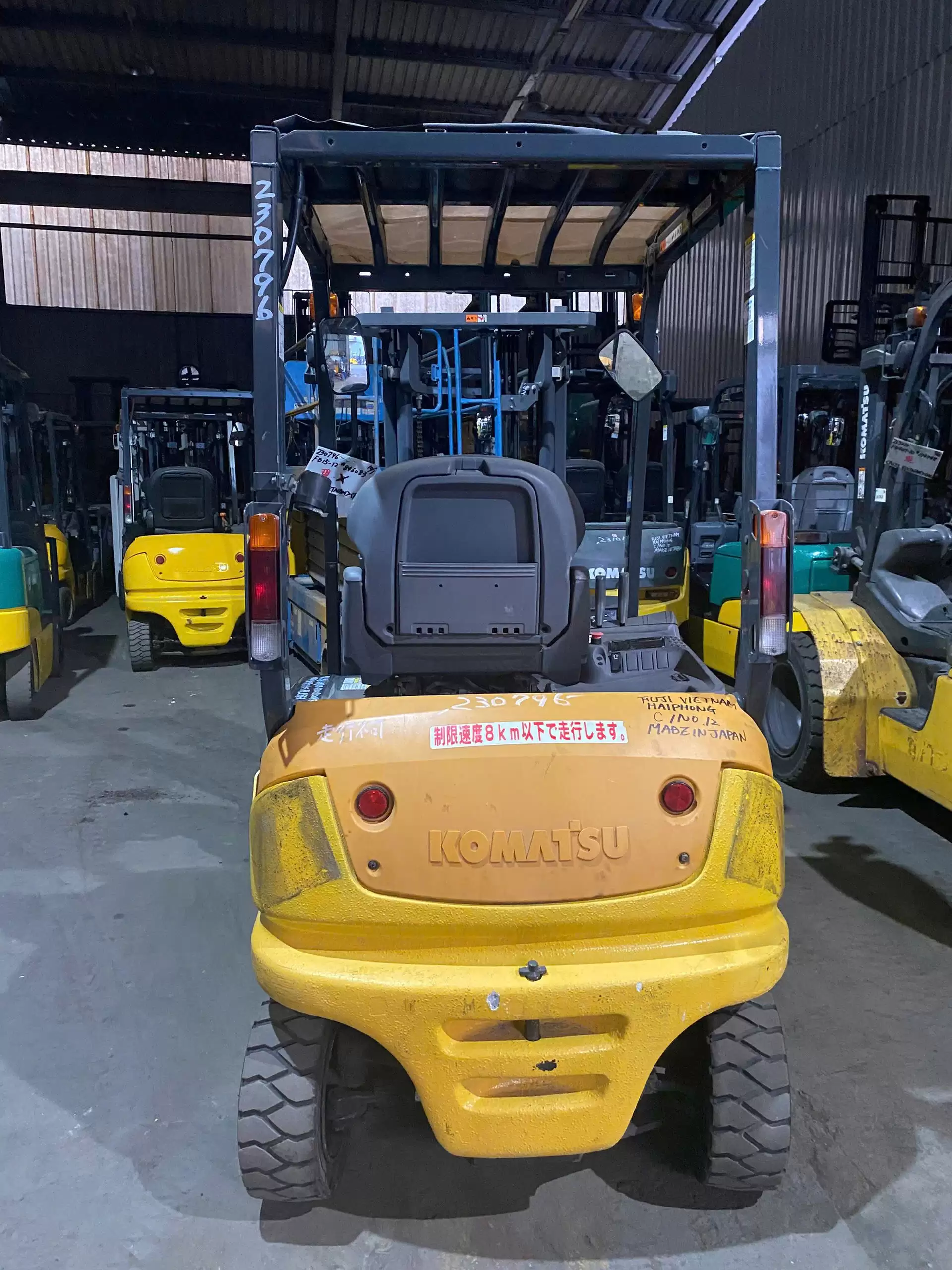 중고 전동 지게차 KOMATSU 1.5T