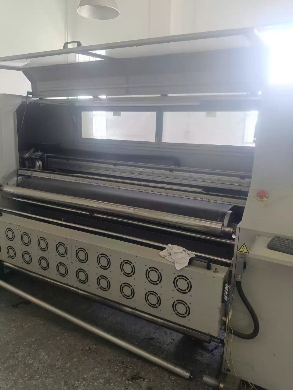 중고 A-Tex Ultrajet DPM-4H-18 디지털 프린터 8색 + 원단 건조기