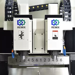 DA-750DD CNC 정밀조각기 (더블 스핀들, 공구 매거진 장착)
