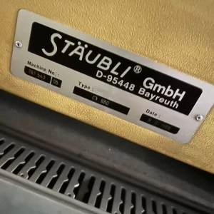 슈타블리 CX 880 전자 자카드기 – 독일 제조 (1998) Stäubli CX 880 Electronic Jacquard Machine – Made in Germany (1998)