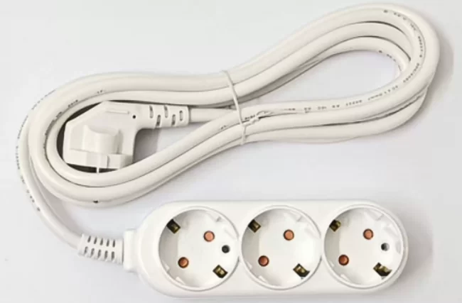 Ổ Cắm Điện Dosel DM2212 Hàn Quốc Skucho 3 Lỗ Dây Dài 3-5m – Chịu Tải Cao, An Toàn