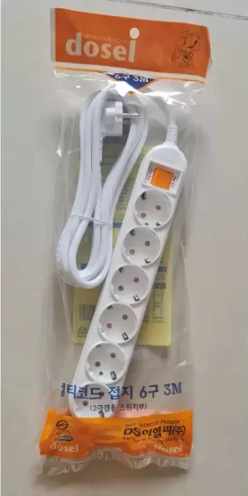 Ổ Cắm Điện Dosel DM2219 Skucho 6구 연장선 (