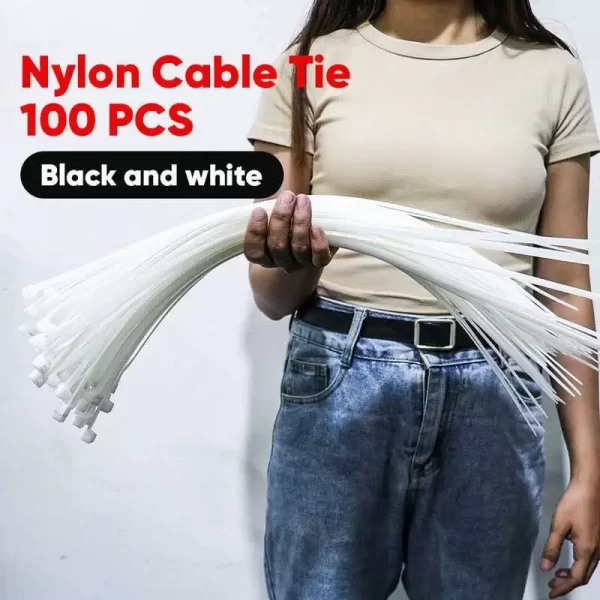 Dây Rút Nhựa Buộc Cáp Điện 10cm 14cm 20cm 27cm 30cm