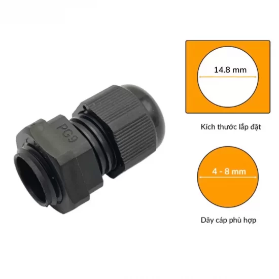 케이블 글랜드 PG 10개 – 완벽한 절연 & 방수