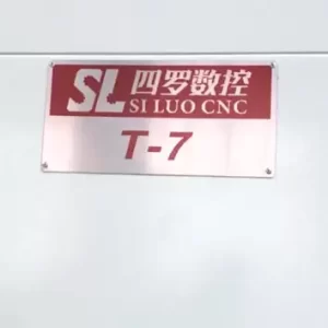 SL SILUO T-7 CNC 밀 링 머 신