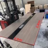 연결 테이블 2.8m × 1.4m 브라운-블랙