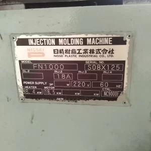 Máy Ép Nhựa Nissei FN1000 Chính Hãng, Giá Tốt Nhất