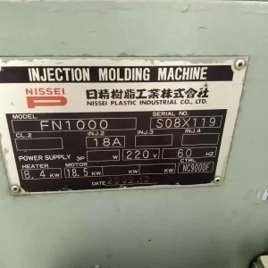 Máy Ép Nhựa Nissei FN1000 Chính Hãng, Giá Tốt Nhất
