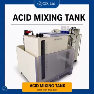 산도금혼합탱크 ACID MIXING TANK 1대 미사용 신품 처분