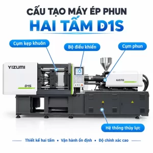 Máy Ép Phun Hai Tấm D1S Jiem Sangsa Chính Hãng – Hiệu Suất Cao