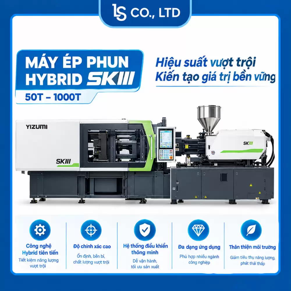Máy Ép Phun Hybrid SKIII Yizumi - Hiệu Suất Vượt Trội, Tiết Kiệm Năng Lượng 3 Máy Ép Phun Hybrid SKIII Yizumi – Hiệu Suất Vượt Trội, Tiết Kiệm Năng Lượng