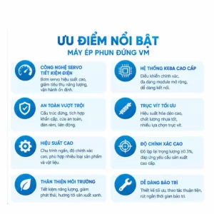 Máy Ép Phun Đứng VM V4 Yizumi – Hiệu Suất Cao, Tiết Kiệm Điện