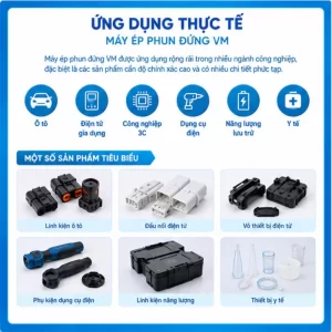 Máy Ép Phun Đứng VM V4 Yizumi – Hiệu Suất Cao, Tiết Kiệm Điện