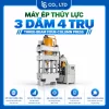 Máy Ép Thủy Lực 3 Dầm 4 Trụ Công Nghiệp